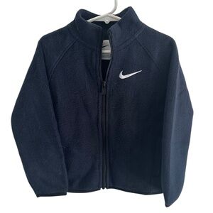 Nike NWT Toddler Boys Navy Fleece Jacket Size 3T